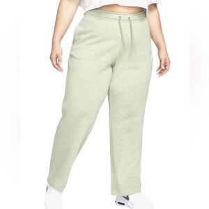 NEW Nike Open Hem Mid-Rise Fleece Sweat Pant Women's 1X